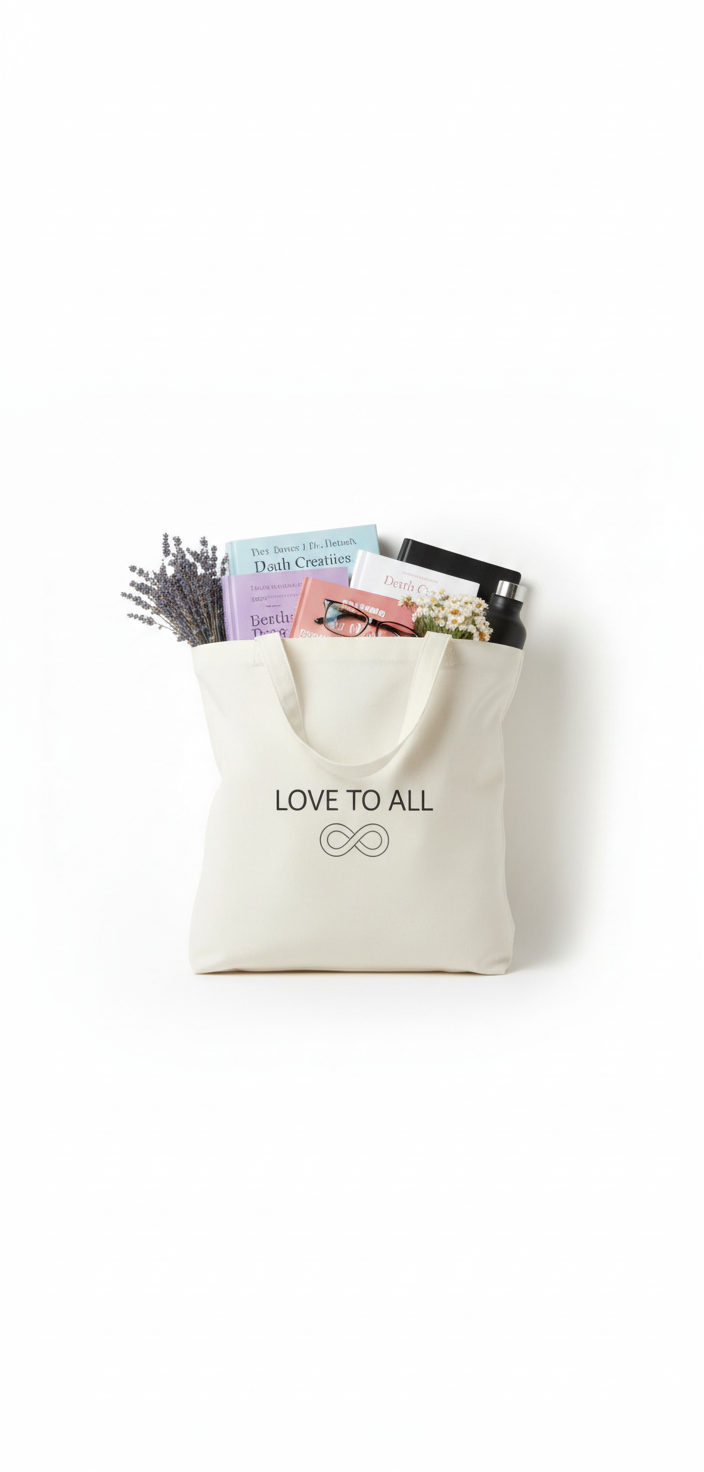 Love to All Tote Bag — view 2