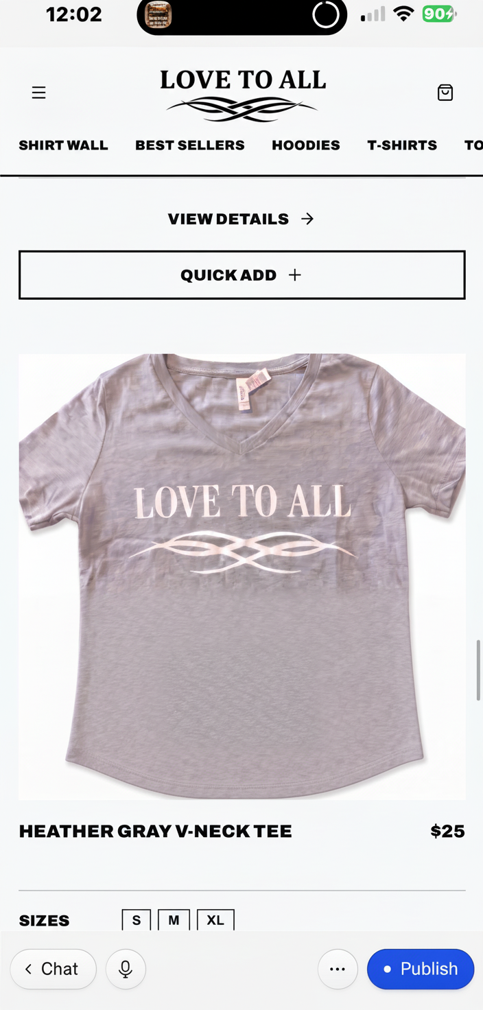 Love to All Tee