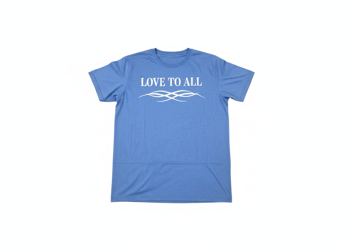 Love to All Tee — Purple
