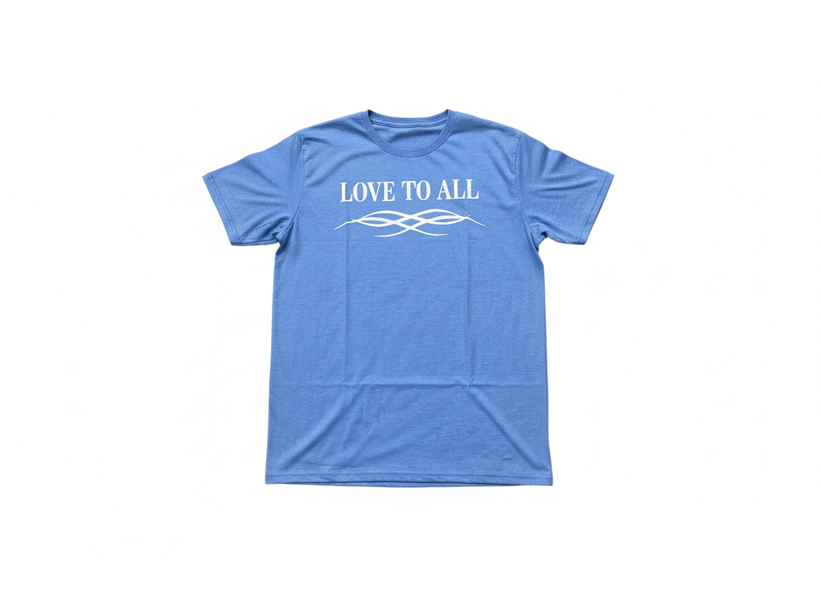 Love to All Tee — Red