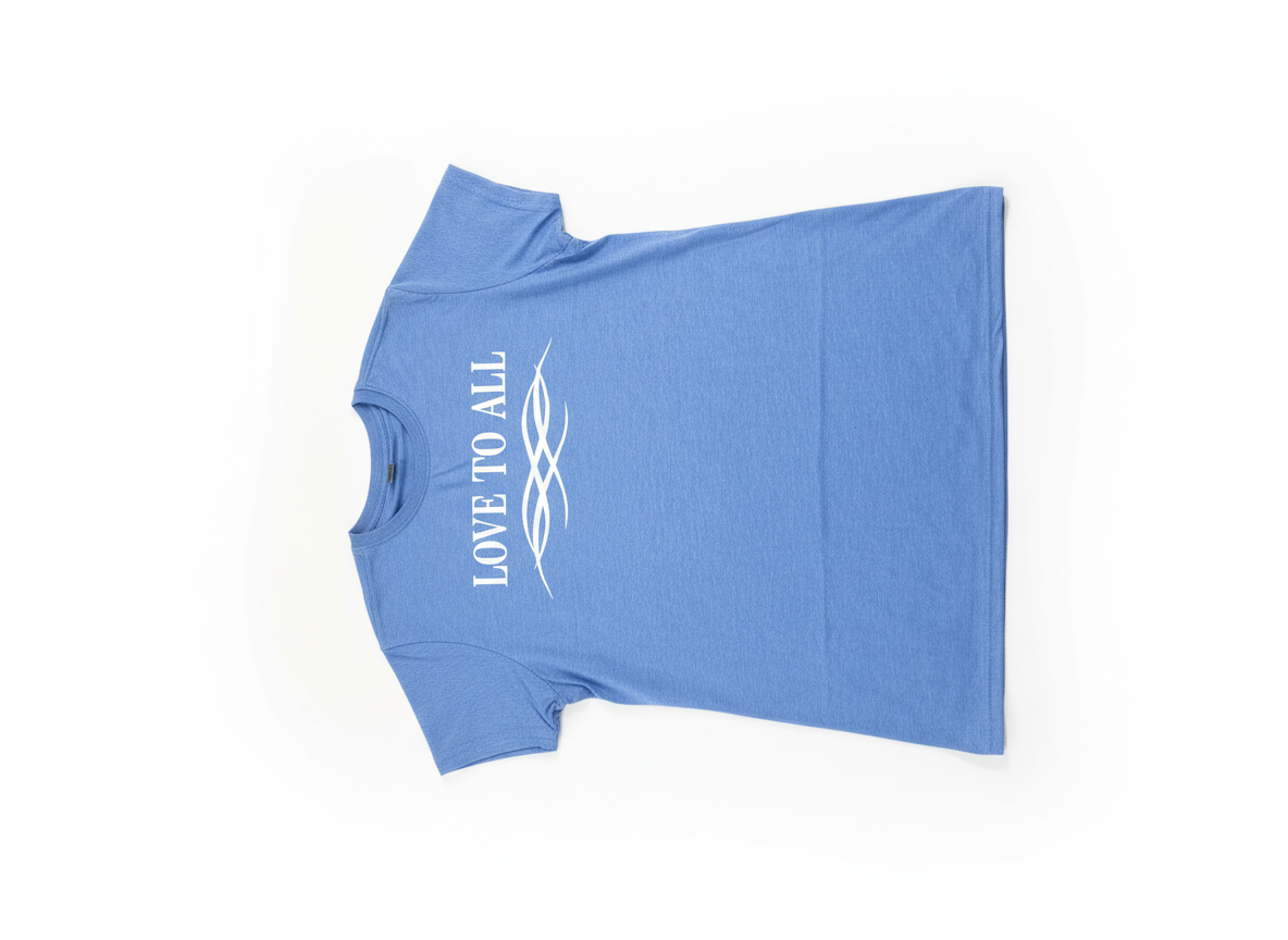 Love to All Tee — Royal Blue